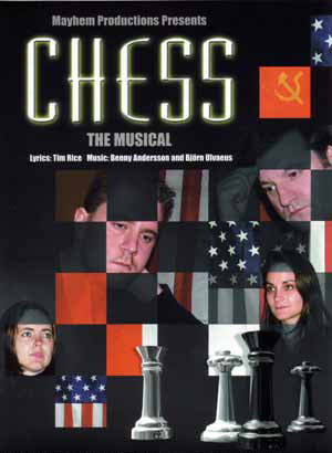 'Chess' Poster (Mayhem Productions 2004)