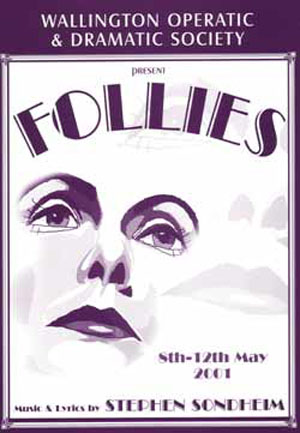 'Follies' Poster (Wallington Operatic 2001)