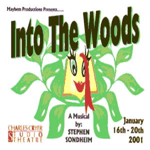 'Into The Woods' Poster (Mayhem Productions 2001)