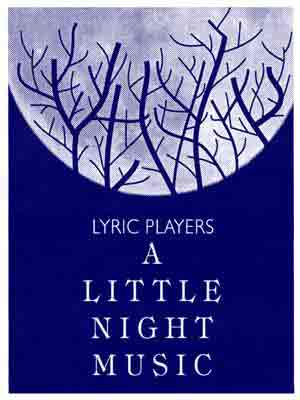 'A Little Night Music' Poster (Lyric Players 2001)