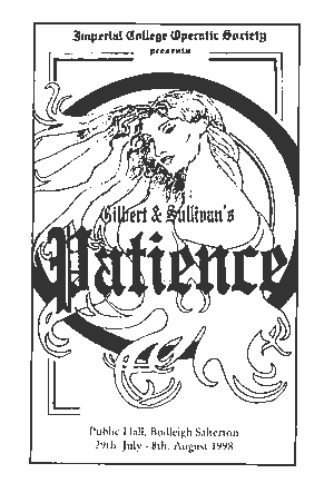 'Patience' Poster (ICOS 1998)