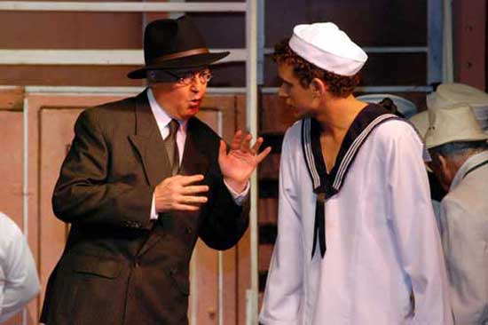 Derek Drennan and Peter Haysom in 'Anything Goes' (STC 2009)