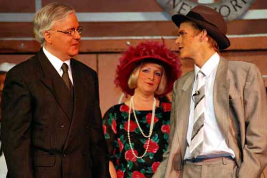 Derek Drennan, Pauline Gibson  and Steven Watkins in 'Anything Goes' (STC 2009)