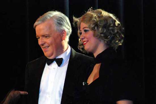 Derek Drennan and Jenny Edmondson in 'Anything Goes' (STC 2009)