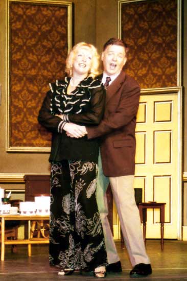 Pauline Gibson and Derek Drennan in 'Applause' (STC 2007)