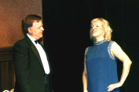 Derek Drennan and Pauline Gibson in 'Applause' (STC 2007)
