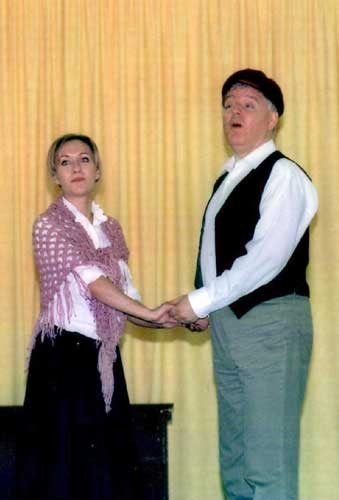 Natalie Pink and Derek Drennan in 'Be Our Guest' (STC 2008)