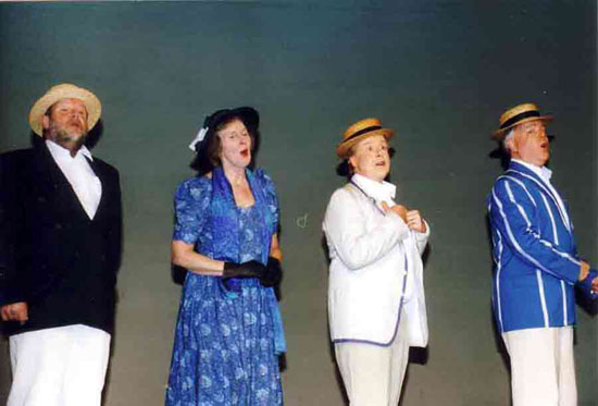 George Boyeldieu, Jan Boyeldieu, Jon Oddy and Derek Drennan in 'Cole' (STC 2006)