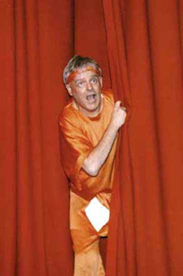Derek Drennan - Opening scene from "A Funny Thing Happened On The Way To The Forum' (STC 2007)